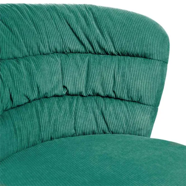 Scaun de bucătărie DecoPrim Escada Velvet/ Green photo 5