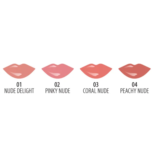 Блеск для губ Golden Rose Nude Look Natural Shine Lipgloss 4.5 мл/ 1 photo 2