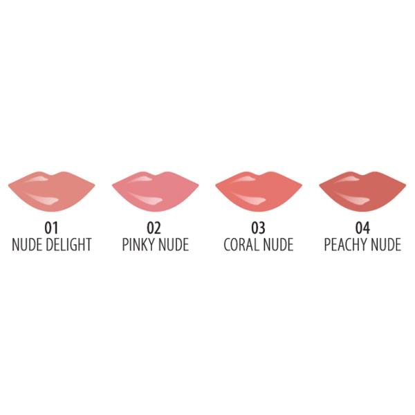 Блеск для губ Golden Rose Nude Look Natural Shine Lipgloss 4.5 мл/ 1 photo 2