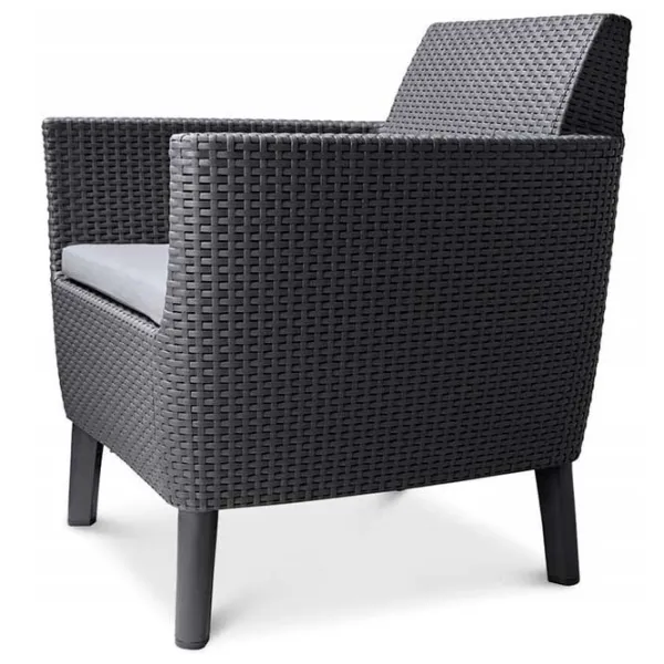Set mobilă terasă Keter Salemo Aluminiu/ Plastic/ Graphite photo 2
