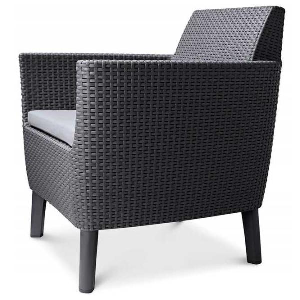 Set mobilă terasă Keter Salemo Aluminiu/ Plastic/ Graphite photo 2