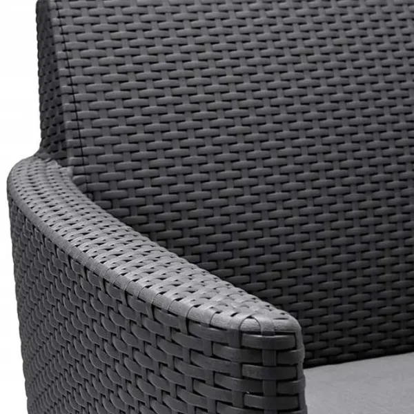 Set mobilă terasă Keter Salemo Aluminiu/ Plastic/ Graphite photo 3