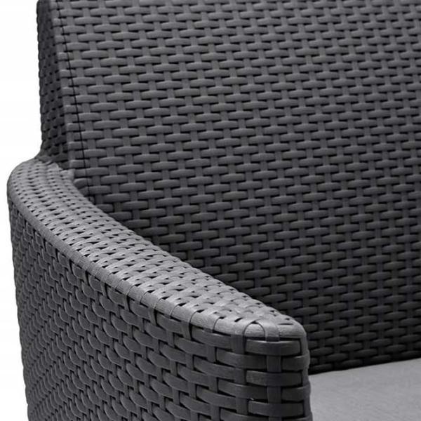 Set mobilă terasă Keter Salemo Aluminiu/ Plastic/ Graphite photo 3