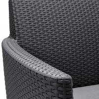Set mobilă terasă Keter Salemo Aluminiu/ Plastic/ Graphite photo 3