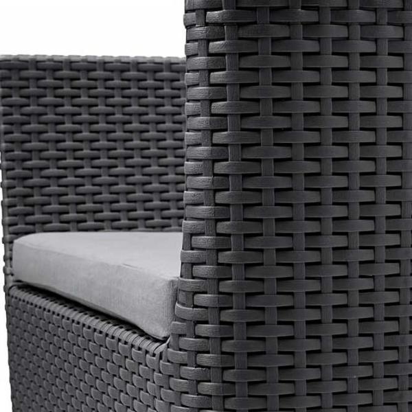 Set mobilă terasă Keter Salemo Aluminiu/ Plastic/ Graphite photo 4