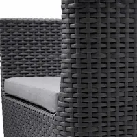 Set mobilă terasă Keter Salemo Aluminiu/ Plastic/ Graphite photo 4