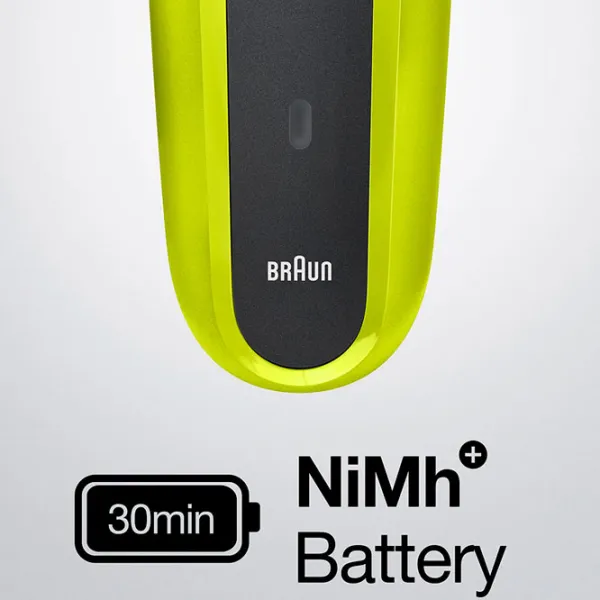 Бритва электрическая Braun 300S Зеленый Черный  photo 3