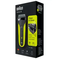 Aparat de ras electric Braun 300S Green Black photo 5