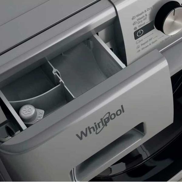 Стиральная машина Whirlpool FFWDB 964369 SBSV EE 9 кг / 1400 об/мин / Серебряный photo 6