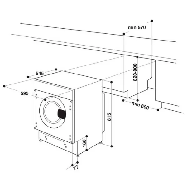 Стиральная машина Hotpoint-Ariston BI WMHG 81485 EU 8 кг / 1400 об/мин / Белый photo 8