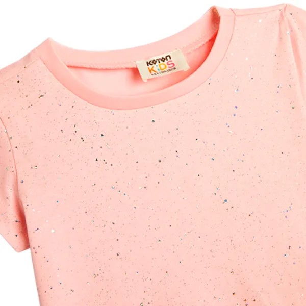 Tricou pentru fete Koton 4SKG10050AK 146 - 152 cm / Pink photo 3
