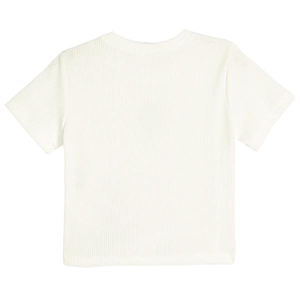 Tricou pentru fete Koton 4SKG10266AK 104 - 110 cm / Beige photo 2 Tricou pentru fete Koton 4SKG10266AK 104 - 110 cm / Beige photo 2