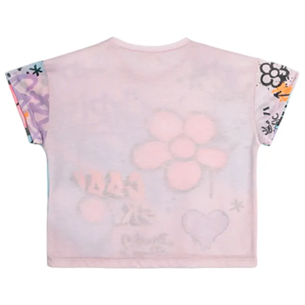 Tricou pentru fete Koton 4SKG10242AK 122 - 128 cm / Pink photo 2