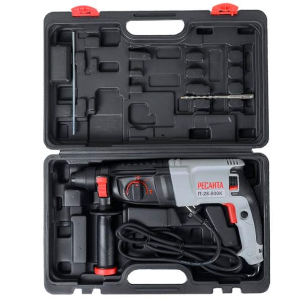 Ciocan rotopercutor Resanta П-28-800K 800 W/ Gray photo 4