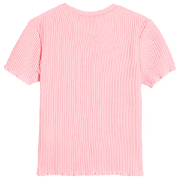 Tricou pentru fete Koton 4SKG10415AK 104 - 110 cm / Pink photo 2