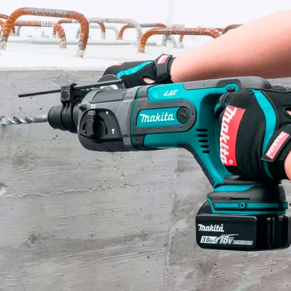 Ciocan rotopercutor Makita DHR241RFJ Blue photo 6