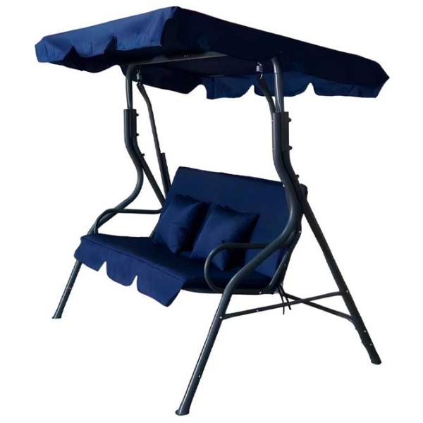Садовые качели Xenos Capri (00760596) Темно-синий/ 200 кг photo 2 Садовые качели Xenos Capri (00760596) Темно-синий/ 200 кг photo 2