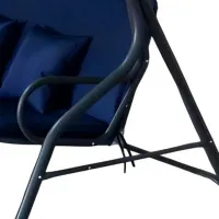Садовые качели Xenos Capri (00760596) Темно-синий/ 200 кг photo 5