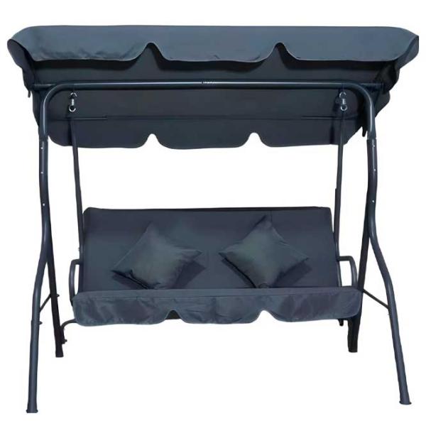 Садовые качели Xenos Capri (00760594) Серый/ 200 кг photo 3 Садовые качели Xenos Capri (00760594) Серый/ 200 кг photo 3