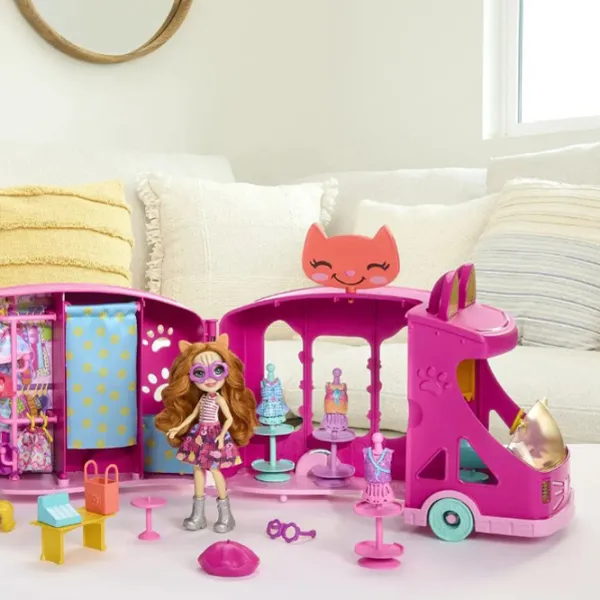 Набор Enchantimals Caddy Cat HPB34 модель/ 3+ photo 5