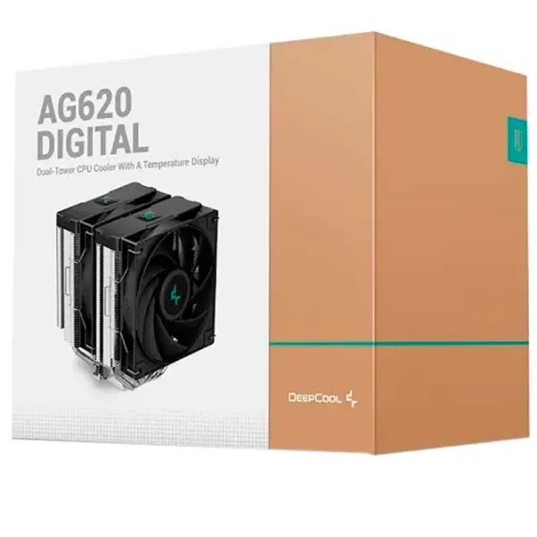 Кулер Deepcool AG620 DIGITAL Гидравлический подшипник/ 1900 об/ мин photo 5 Кулер Deepcool AG620 DIGITAL Гидравлический подшипник/ 1900 об/ мин photo 5