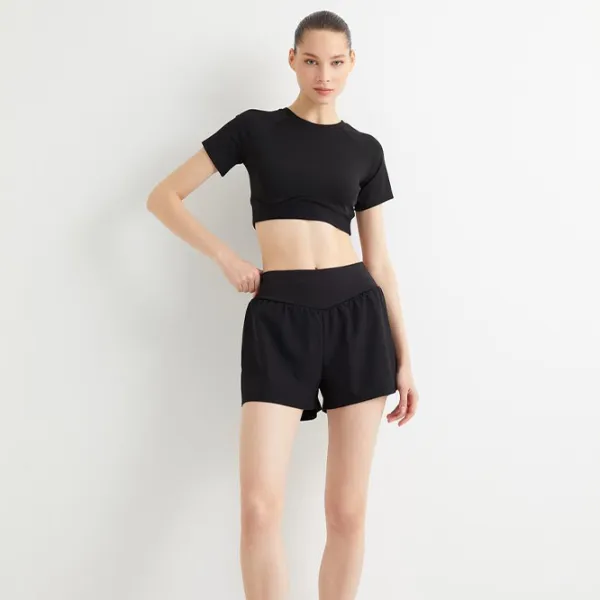 Pantaloni scurți pentru femei Koton 4SAK40040NK M/ Black photo 3