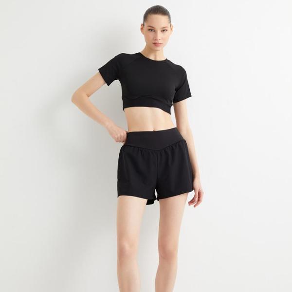 Pantaloni scurți pentru femei Koton 4SAK40040NK M/ Black photo 3