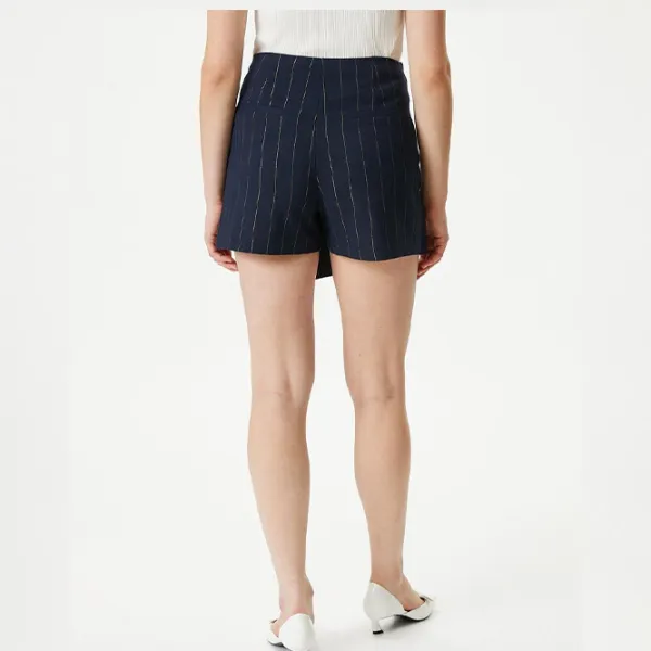 Pantaloni scurți pentru femei Koton 4SAK40032UW 42/ Navy photo 6