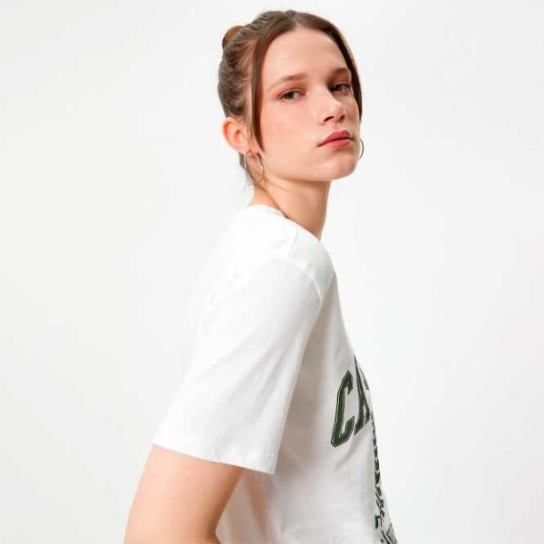 Tricou pentru femei Koton 4SAL10648IK 100% bumbac/ White photo 3