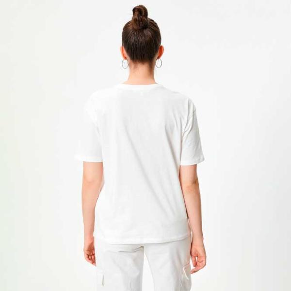 Tricou pentru femei Koton 4SAL10648IK 100% bumbac/ White photo 4