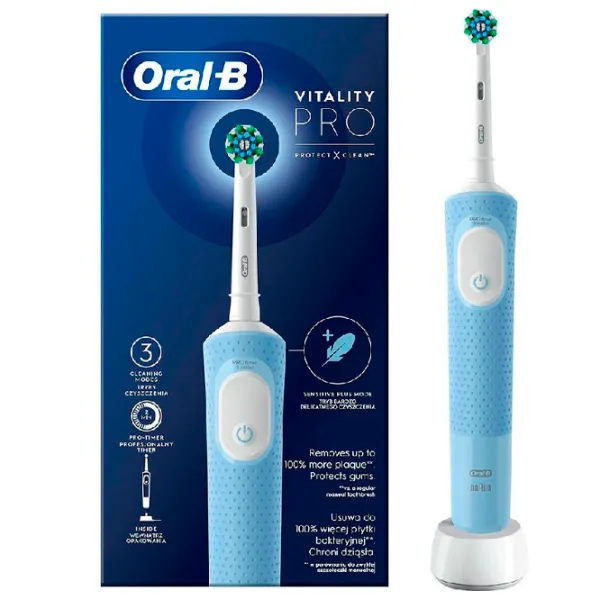Periuță de dinți electrică Braun Vitality Pro 2D/ Blue photo 3