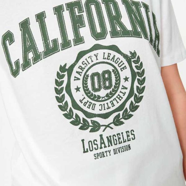 Tricou pentru femei Koton 4SAL10648IK 100% bumbac/ White photo 5