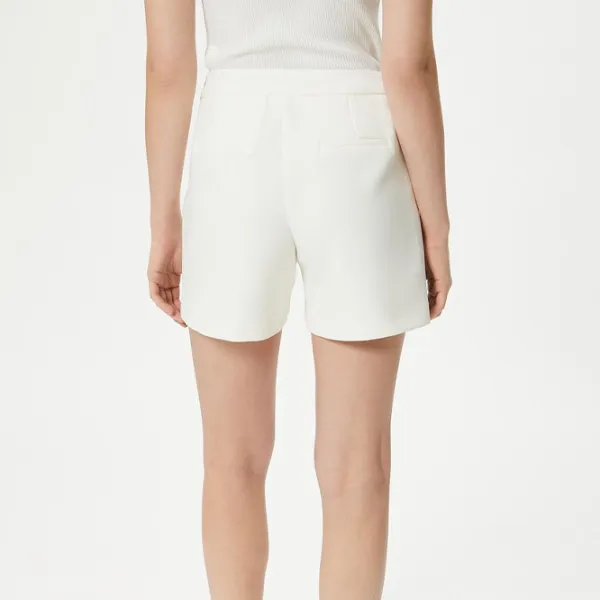 Pantaloni scurți pentru femei Koton 4SAK40008UW 34/ White photo 3