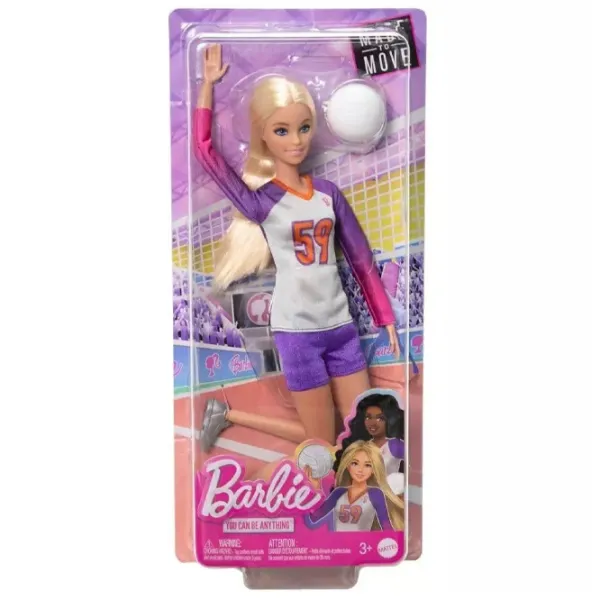Păpușă Mattel Barbie HKT72  sportivă / 3+ photo 6 Păpușă Mattel Barbie HKT72  sportivă / 3+ photo 6
