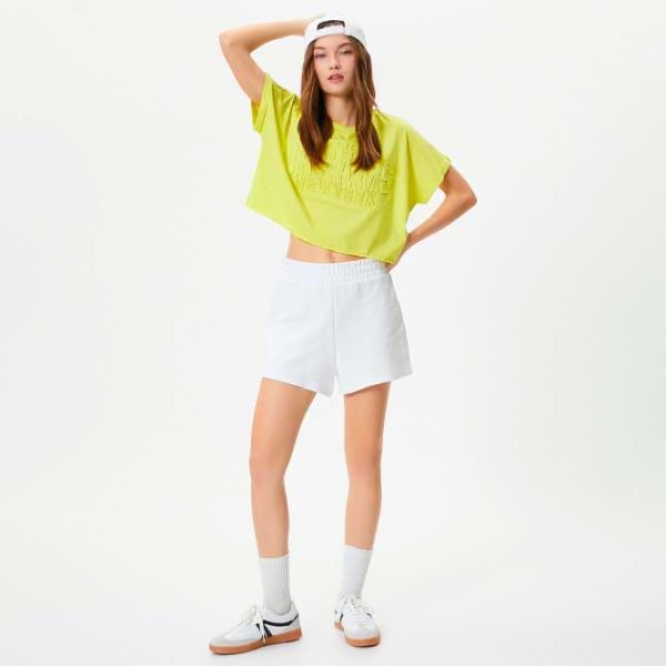 Футболка для женщин Koton 4SAL10031IK 100% хлопок/ Желтый photo 3 Футболка для женщин Koton 4SAL10031IK 100% хлопок/ Желтый photo 3