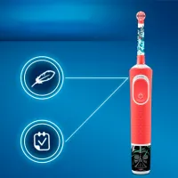 Periuță de dinți electrică Braun D100.423.2K Star Wars 2D / Red photo 5