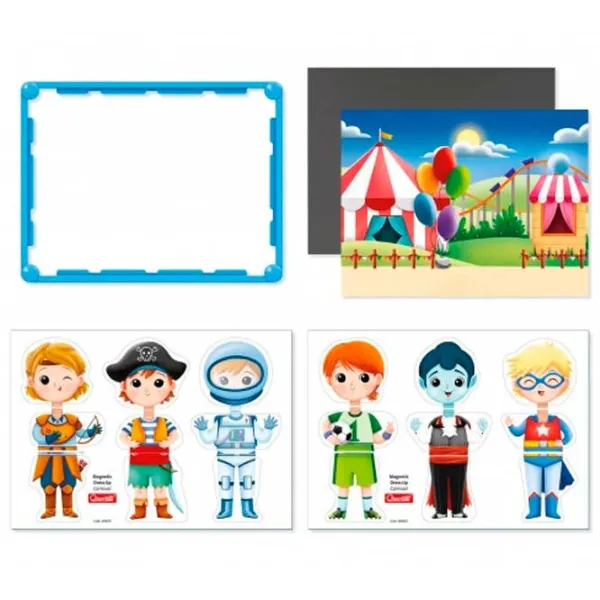 Joc de masă Quercetti Magnetic Dress Up Carnaval 3+/ Dezvoltare photo 2