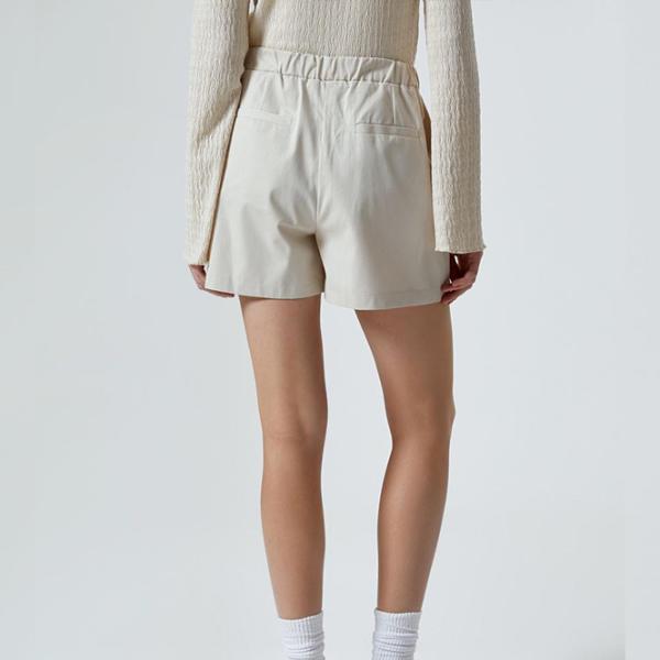 Pantaloni scurți pentru femei Koton 4SAL40004IW 34/ Cream photo 5 Pantaloni scurți pentru femei Koton 4SAL40004IW 34/ Cream photo 5