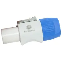 Аудио штекер Seetronic SAC3FCB ПВХ/ Белый photo 2