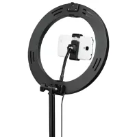 Trepied cu lampă Hama SpotLight FoldUp 102 265 mm Black photo 4