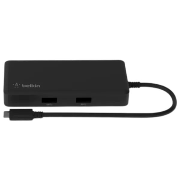 Adaptor Hub Belkin INC008BTBK USB Type-C/ Black photo 3