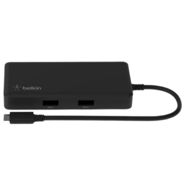Adaptor Hub Belkin INC008BTBK USB Type-C/ Black photo 3