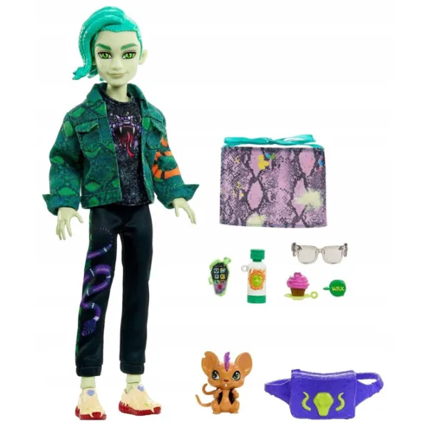 Кукла Mattel Monster High Deuce Gorgon HHK56 Монстрик / 3+ photo 2 Кукла Mattel Monster High Deuce Gorgon HHK56 Монстрик / 3+ photo 2