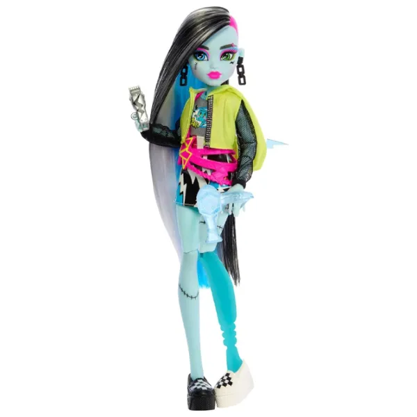 Set Mattel Monster High Neon Frigh Frankie Stein HNF79  model / 4+ photo 2