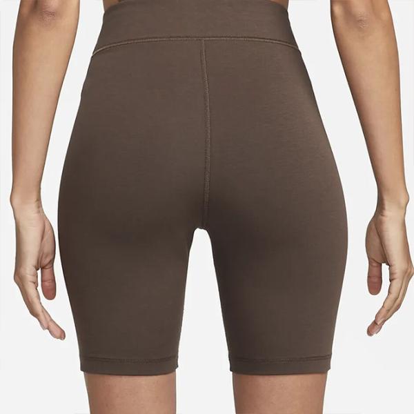 Шорты для женщин Nike Nsw Nk Clsc Hr 8In Short S/ Коричневый photo 3