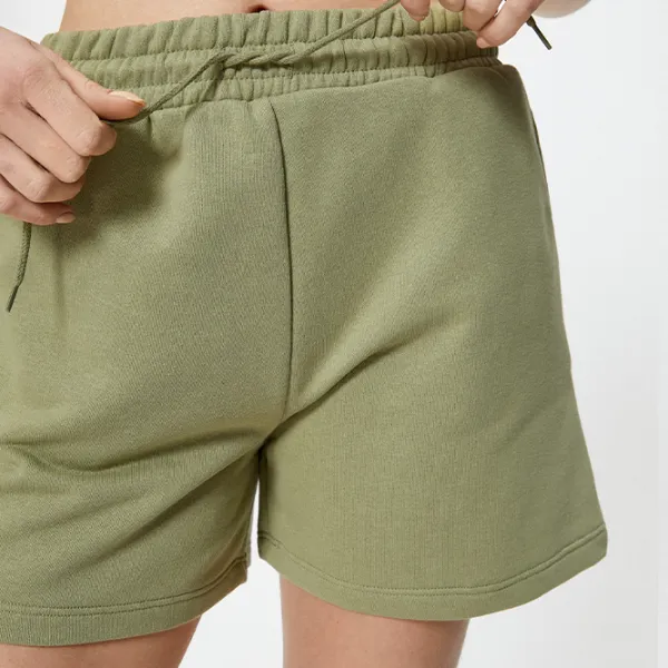 Pantaloni scurți pentru femei Koton 4SAL40005IK XL/ Khaki photo 2 Pantaloni scurți pentru femei Koton 4SAL40005IK XL/ Khaki photo 2