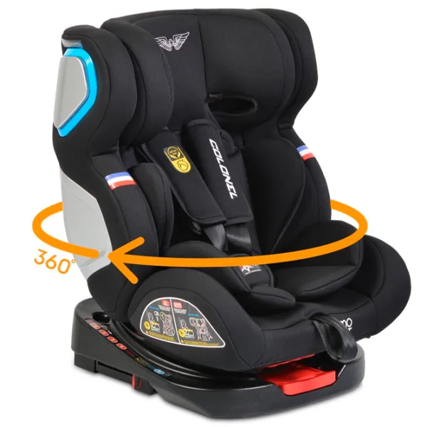Детское автокресло Moni Colonel 0 месяцев - 10 лет/ 36 кг/ Черный photo 2