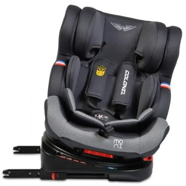 Детское автокресло Moni Colonel 0 месяцев - 10 лет/ 36 кг/ Черный photo 3