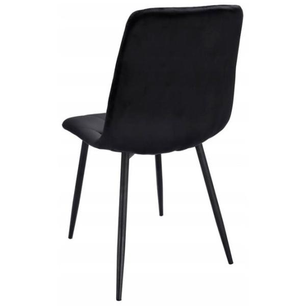 Scaun de bucătărie Jumi Piado SD-998698 Stofă/ Black photo 3