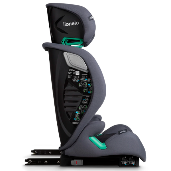 Детское автокресло Lorelli IGO I-Size 3 года - 12 лет/ 36 кг/ Серый photo 6